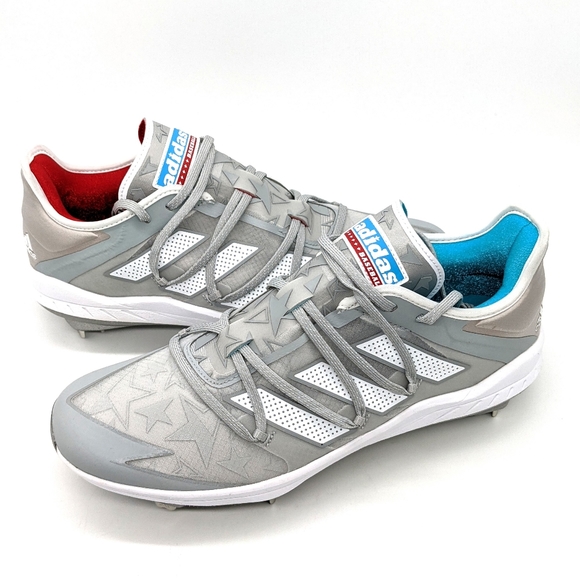 adidas Shoes Adidas Adizero Grail 2 Stars Baseball Cleats Grey Size